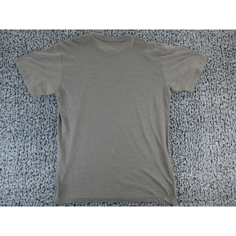 Brew City Mens Graphic T Shirt Bear Antlers Beer Print Short Sleeve Gray Large - Picture 11 of 12